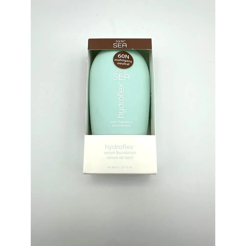 Tarte Sea Hydroflex Serum Foundation 1.01 fl oz 60N Mahogany Neutral Brand New
